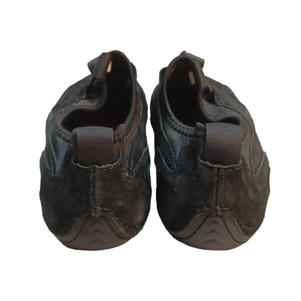 ✅Mens 41 Black Genuine Leather Casual Driving Shoes Lounging Loafer Sneaker - Picture 8 of 10